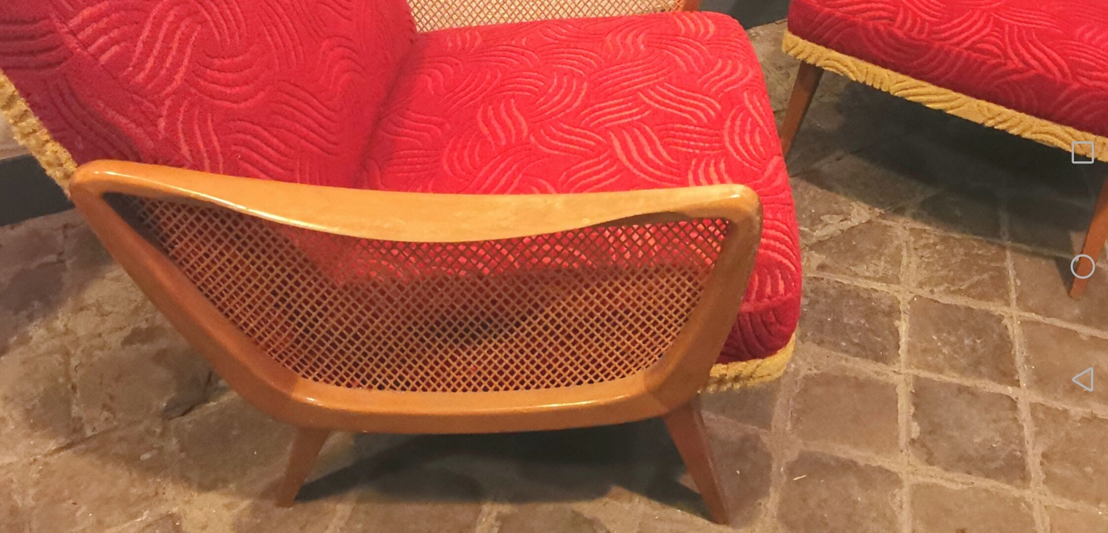 Scandinavian 50s 60s daybed convertible sofa