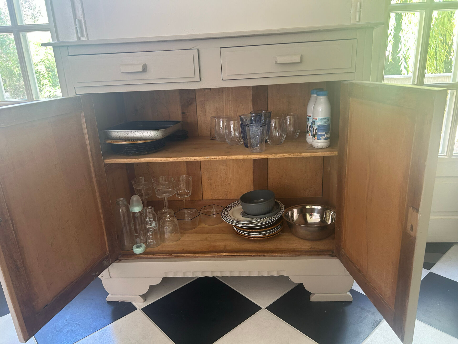 Wooden storage furniture