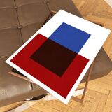 Peinture faite à la main 29,7x42cm