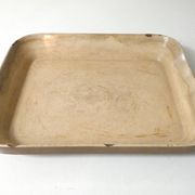 large old vintage Emile Henry glazed stoneware oven dish