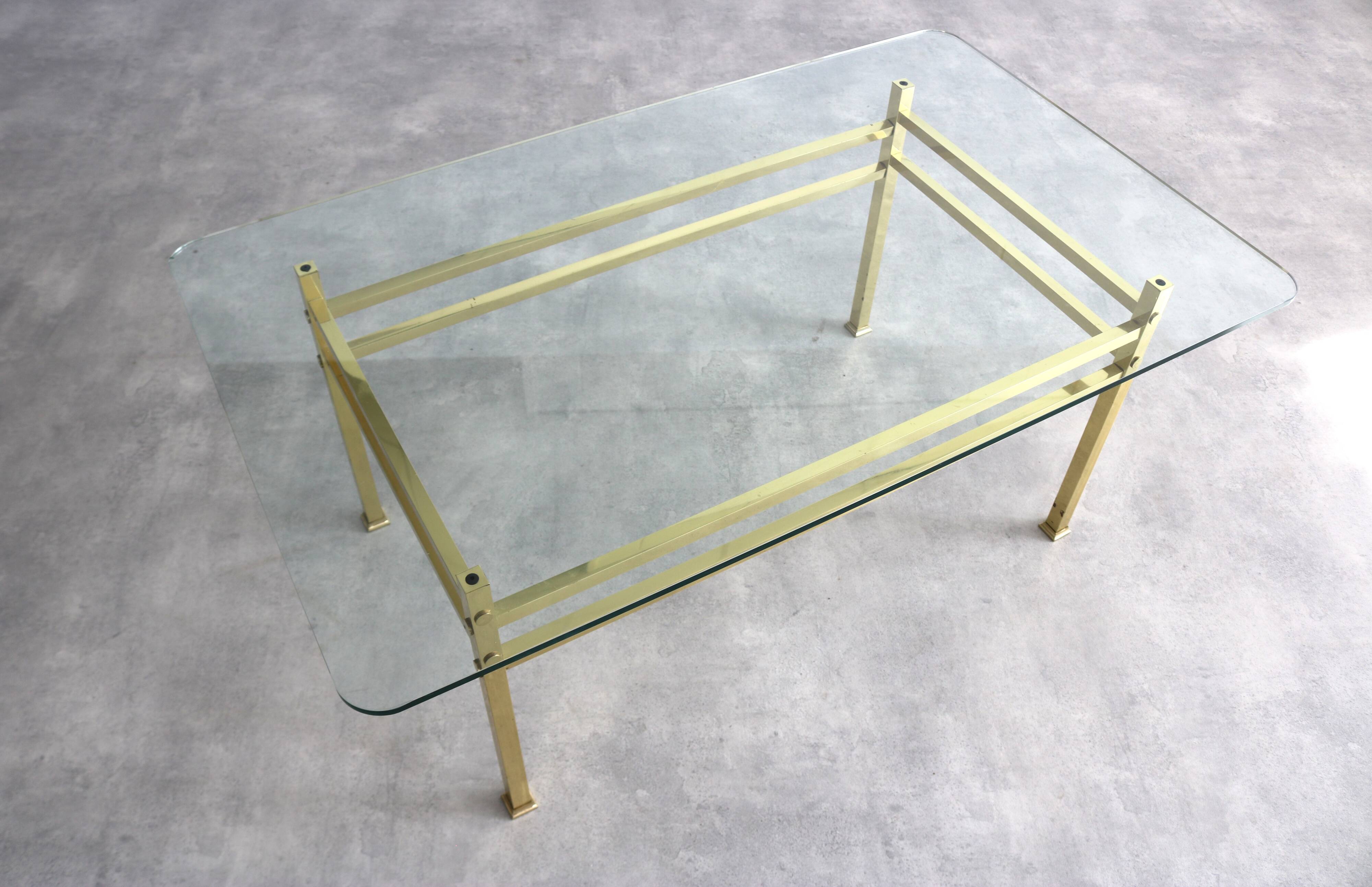 vintage coffee table | table | hollywood regency