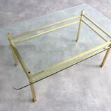 vintage coffee table | table | hollywood regency