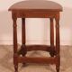walnut stool in Renaissance style
