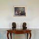 "Still Life with Flowers" Oil on canvas hand painted French School 19th century