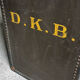 Large travel trunk of the brand Victor Wardrobe Luggage 1920