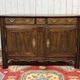Malouin buffet in mahogany and poplar from the 19th century