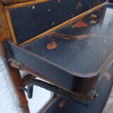 Napoleon 3 lacquered wooden wall shelf