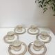 Lot of 6 old Grindley England coffee cups