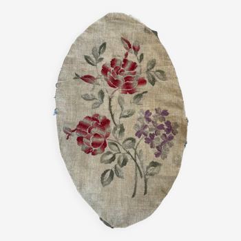 Old floral embroidery