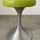 Old Stool Space Age, foot tulip alu metal vintage 70s