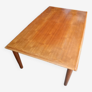 Scandinavian teak coffee table