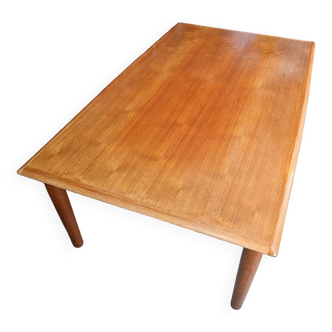 Table basse scandinave en teck