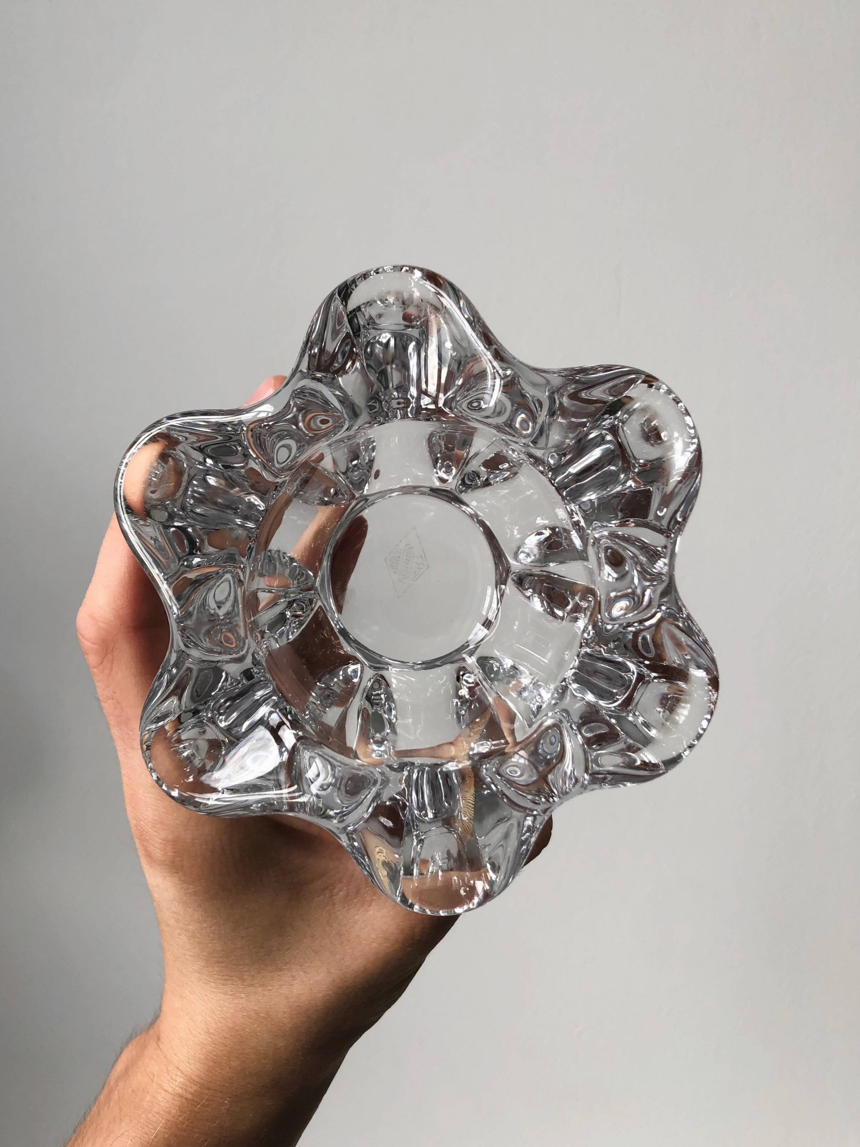Crystal ashtray from Vannes France