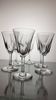 6 crystal glasses Saint Louis model Cerdagne