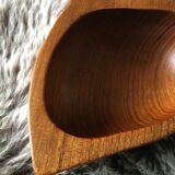 Teak dish 3 compartments