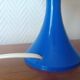Space age blue and opaline lamp 1970