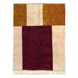 Beniourain carpet, beni ourain carpet, bordeaux carpet