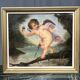 Tableau "cupidon". huile sur toile