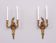 Rococo Wall sconces candles 1920s France
