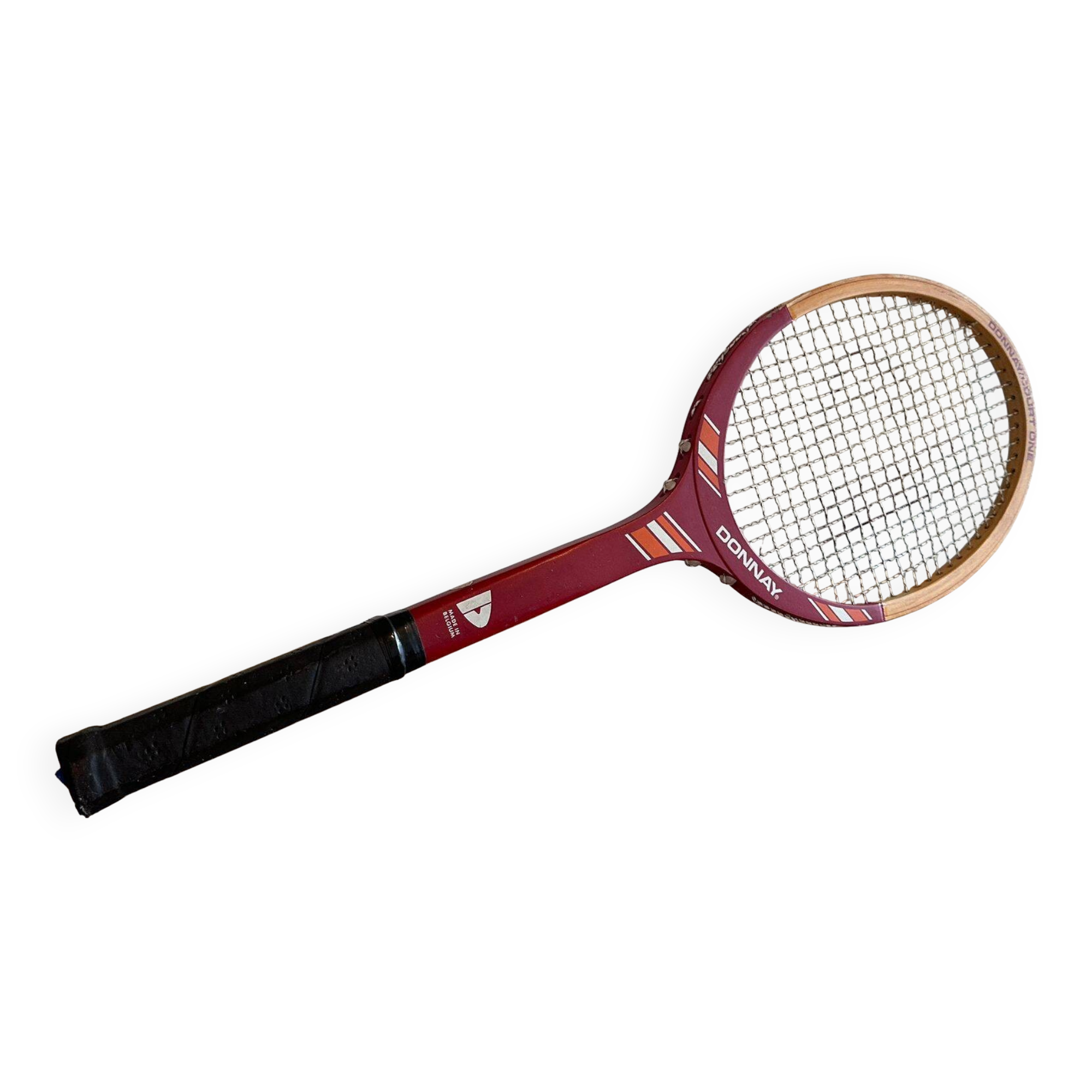 Vintage wooden tennis racket Donnay