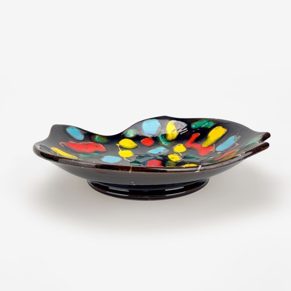 Fruit cup Vercor 60s abstract decoration