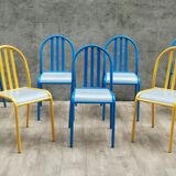 7 Mallet Stevens school chairs