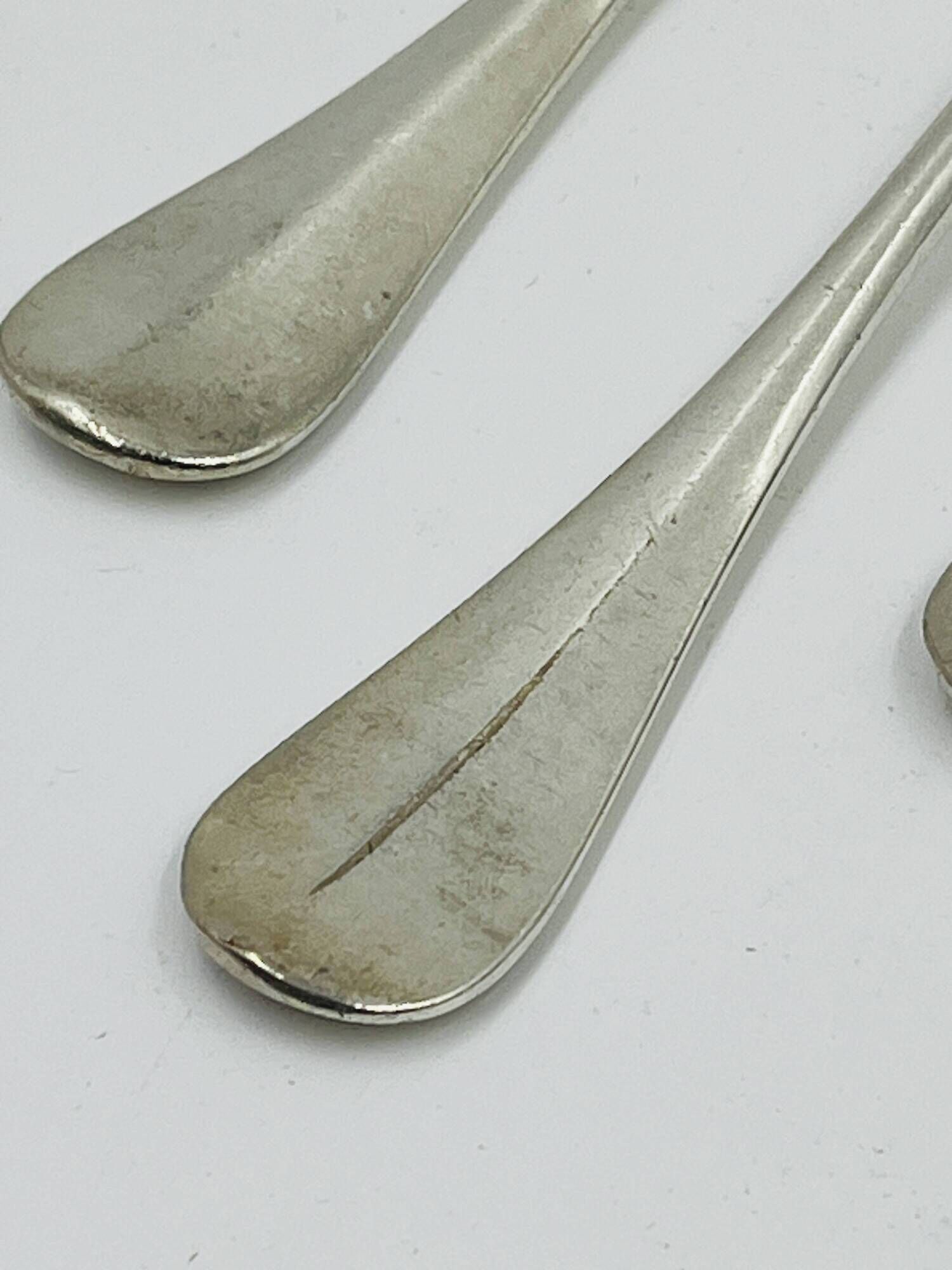 Lot 12 Fish Knives Silver-Plated Wiskemann