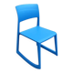 Stackable cafeteria chair Pacific Blue