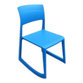 Chaise de cafétéria empilable Pacific Blue