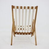 1970s Jan Vaněk Oak armchair, Czechoslovakia