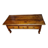 Antique solid wood coffee table