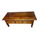 Antique solid wood coffee table