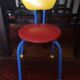 Colorful metallic children's chair - 1970s/1980s