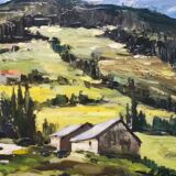 Peinture à l'huile - paysage