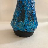 Vintage Seafoam Blue Artisan Vase