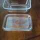 Vintage Duralex butter dish