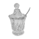 Sucrier en verre vintage