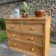 Commode ancienne en bois clair