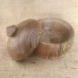 Small wooden box turns