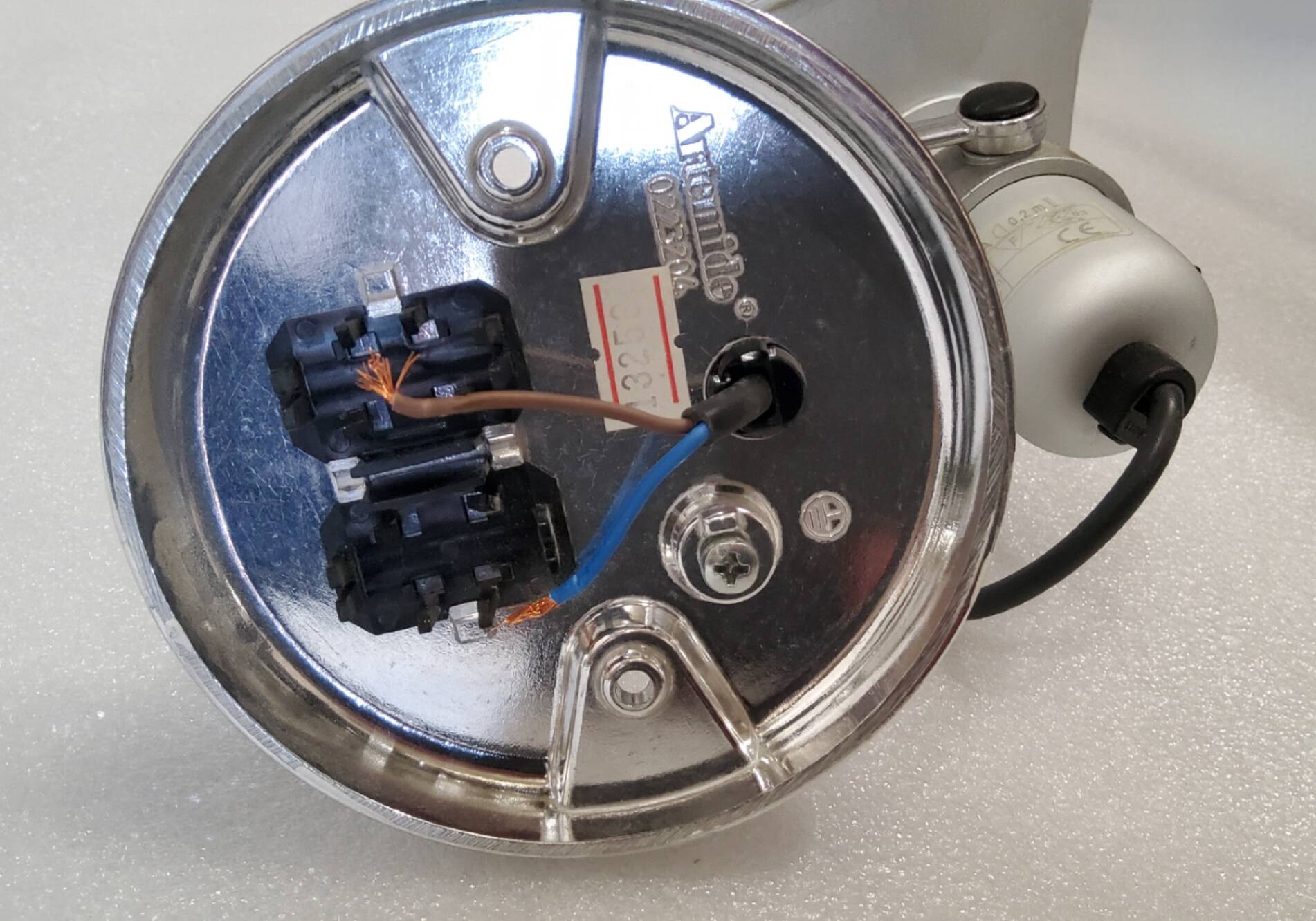 Pair of Tolomeo Artemide wall lights – Italian design – aluminum