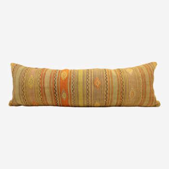 Turkish kilim cushion, 40x120 cm