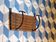Iron and rattan coat rack 1950