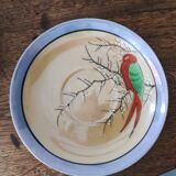 Bird tea service in winter