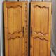 Paire de portes d'armoire ancienne XlXème