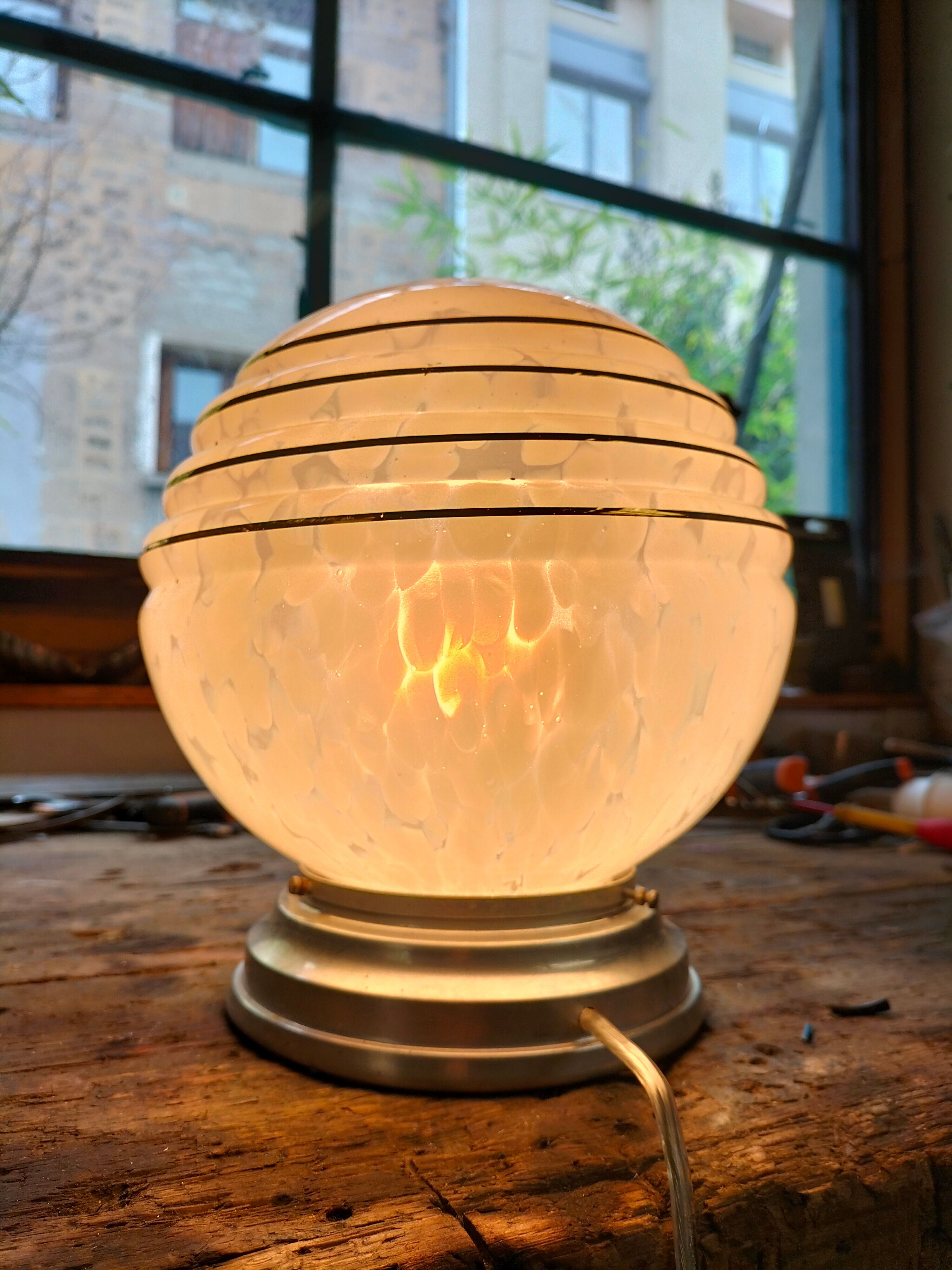 Lampe art deco