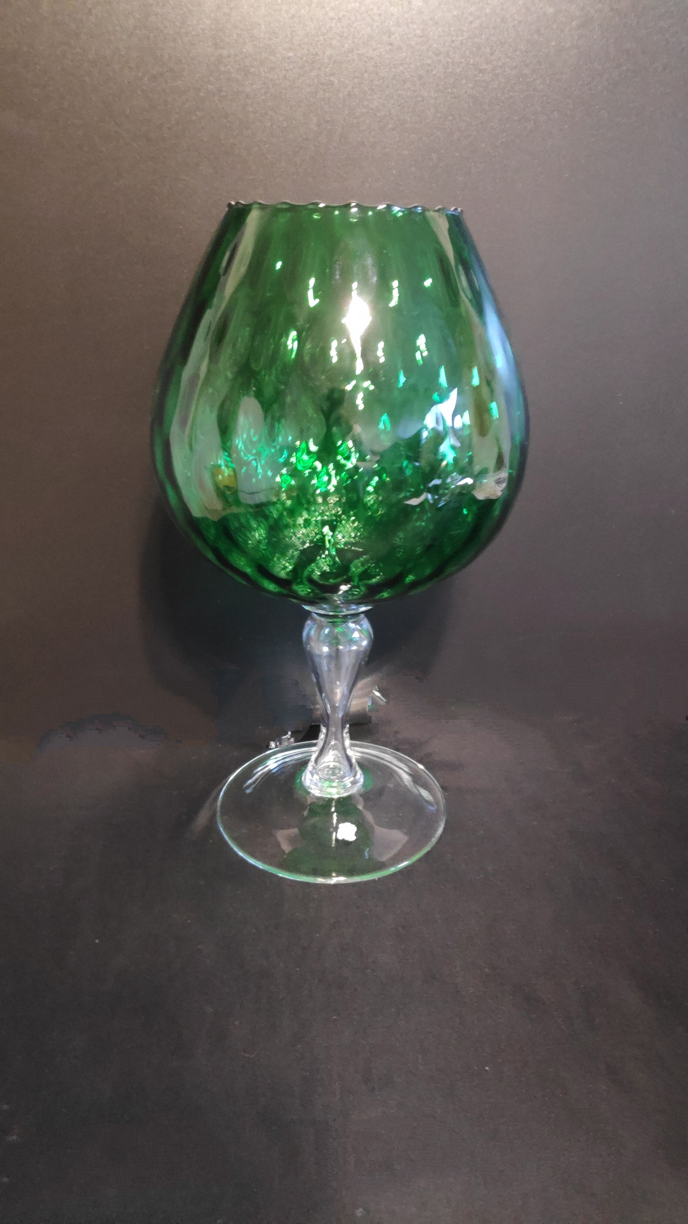Vase italien vert made in italy