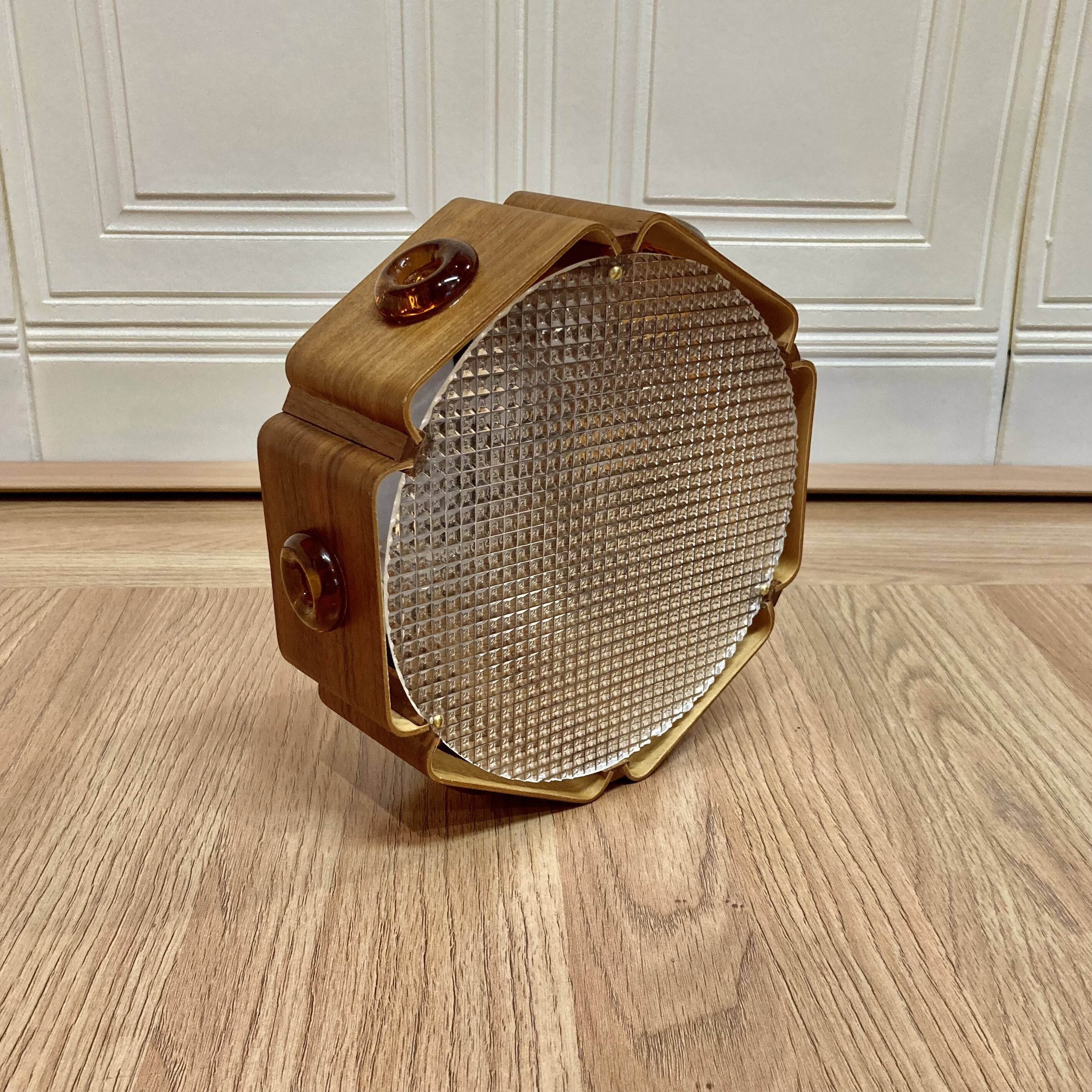 Paire d'appliques design scandinave 1950.