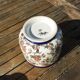 Antique ceramic plant pot from Sarreguemines