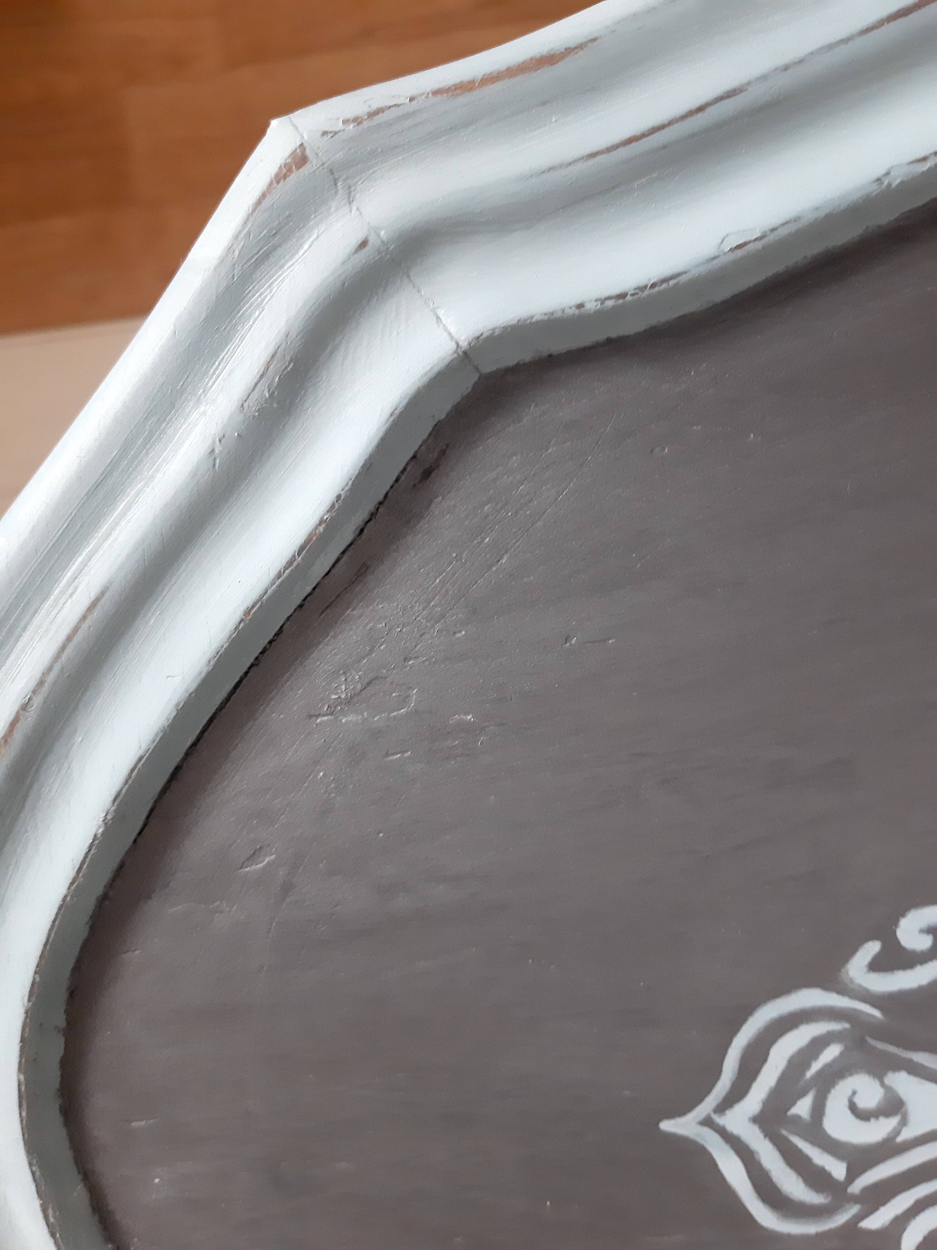 Small old violin table