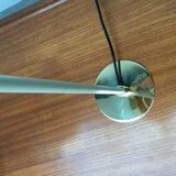 Hollywood Regency mid-century brass table lamps, 1960s, set of 2